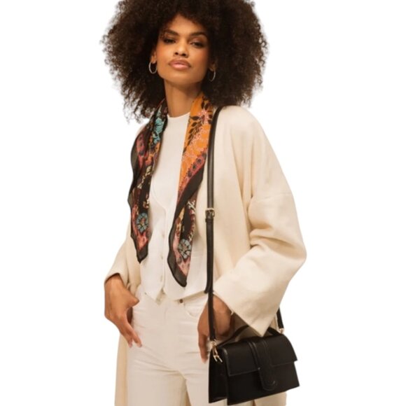 NEW KAYLA + AVA Miranda Top Handle Bag Black with Removable Strap BEAUTIFUL - Picture 3 of 6